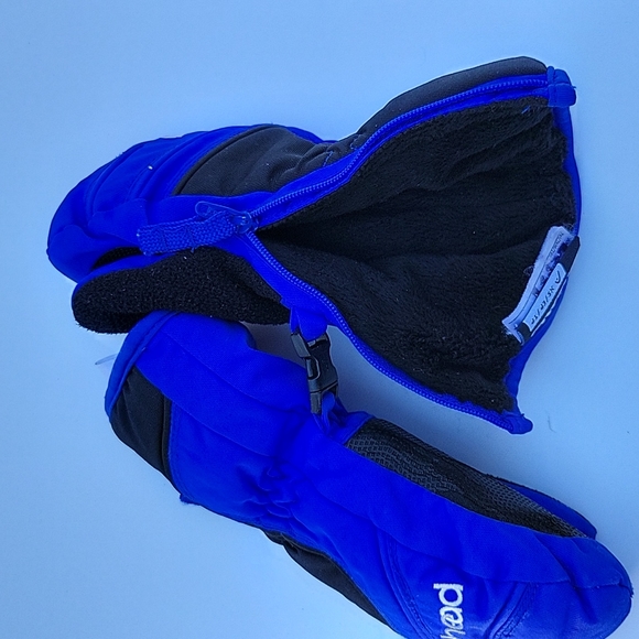 Head Outlast Snow Mittens Youth Girl's XS  Gloves Fleece Lined ZIP - Picture 8 of 8